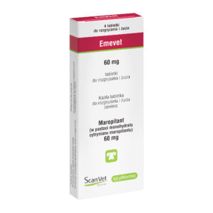 Emevet 60 mg tabletki do rozgryzania i żucia dla psów